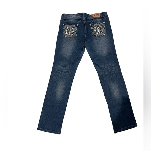 Y- jeans embelished pockets size 9 - Picture 2 of 6